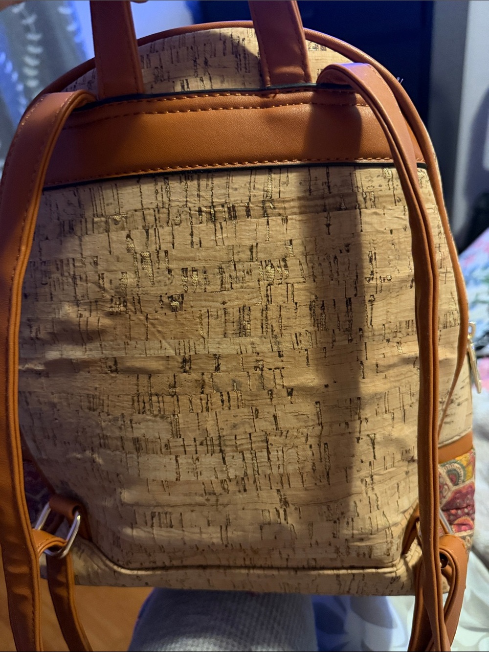 Boho Mosaic Pattern Women's Backpack - Multicolor - Picture 2 of 2